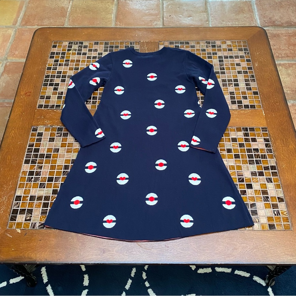 Jacadi Paris Jaquard Knit Dress with Sailor Berets - Picture 6 of 9